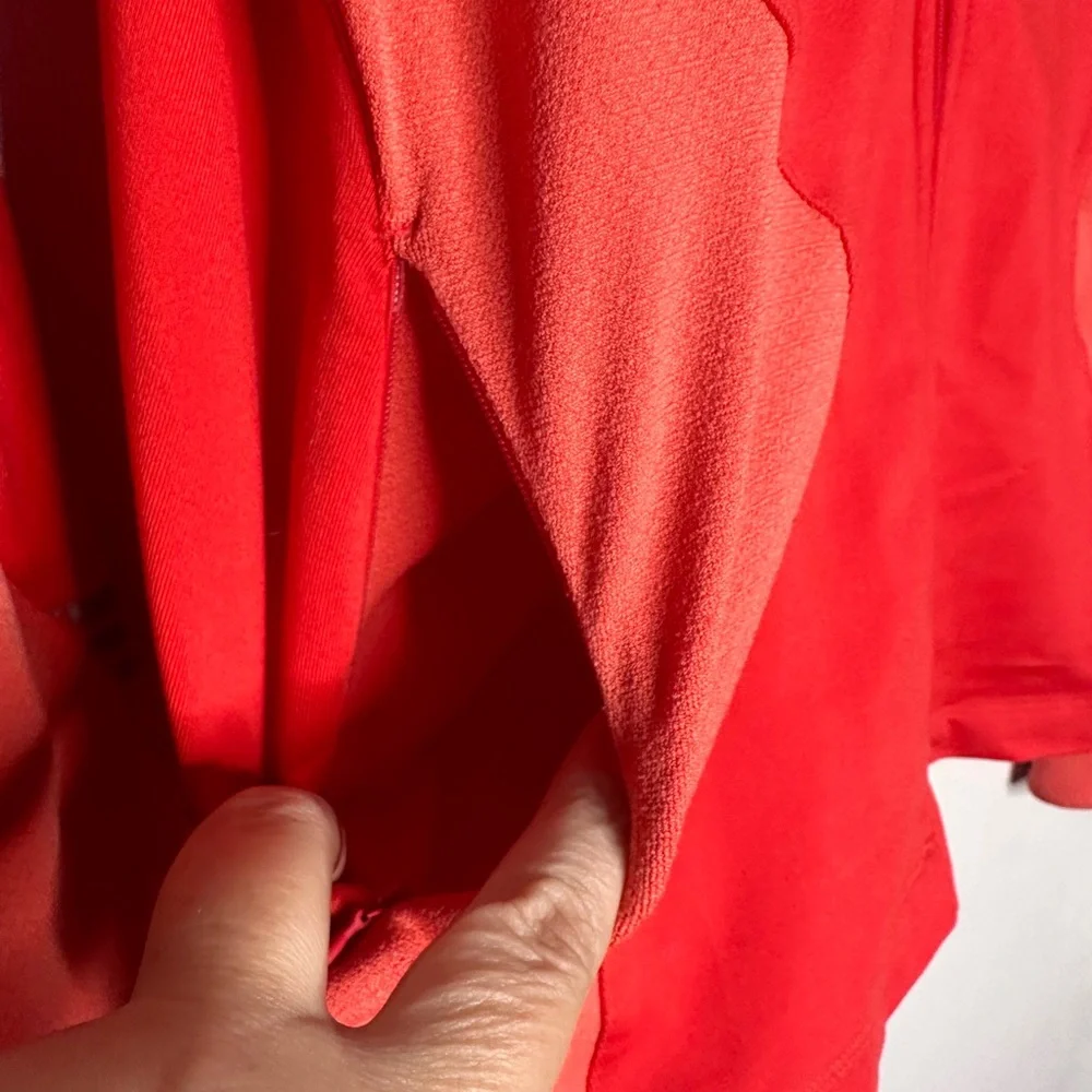 adidas Red Women's Full-Zip Athletic Jacket